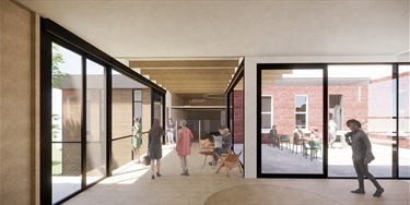 Breezeway (south) rendering