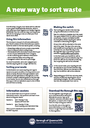 Food waste brochure example thumbnail