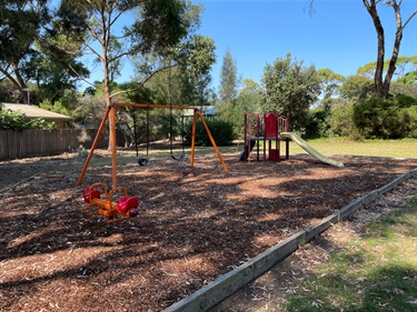 Douglas Court Reserve main playground view