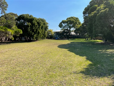 Downton Crescent Reserve park view