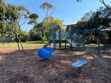 Downton Crescent Reserve playground view