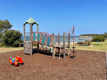 Point Lonsdale Foreshore Reserve North main playground view