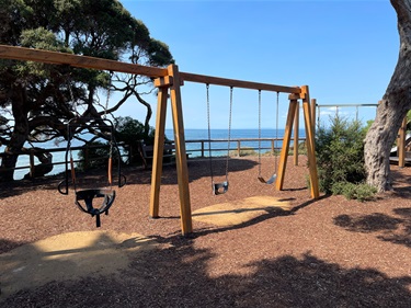 Point Lonsdale Foreshore Reserve South swing set