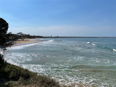 Point Lonsdale Foreshore Reserve South ocean view