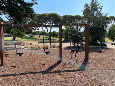 Princess Park swing set