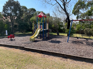 Springhill Reserve full playground view