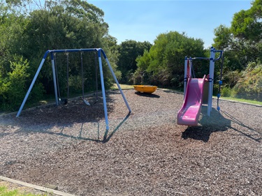 Williams Road Reserve playground view