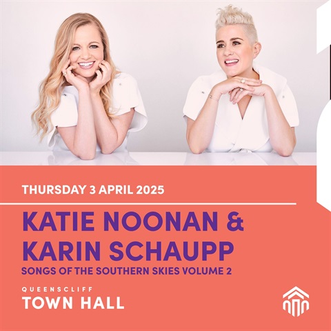 Katie Noonan and Karin Schaupp Songs of the Southern Skies Vol 2 at Queenscliff Town Hall