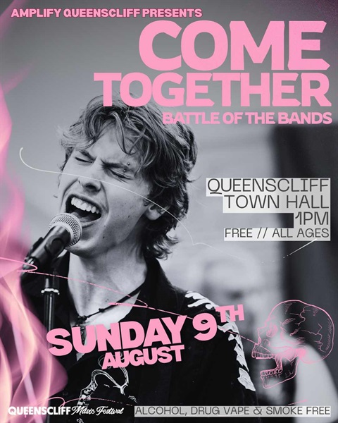 Come Together Battle of the Bands in Queenscliff 9 August 2026