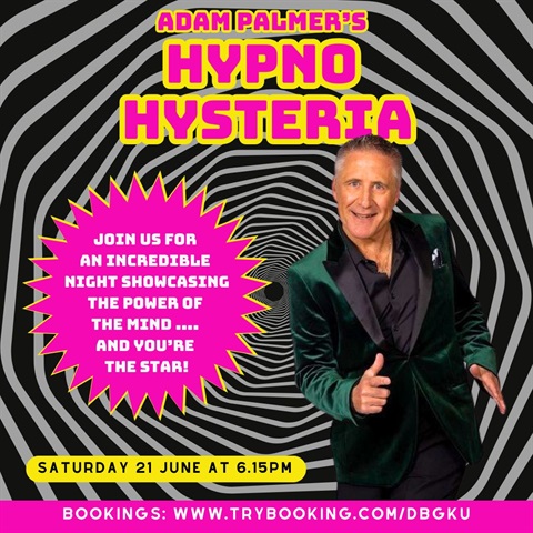 Adam Palmer's Hypno Hysteria 21 June 2025