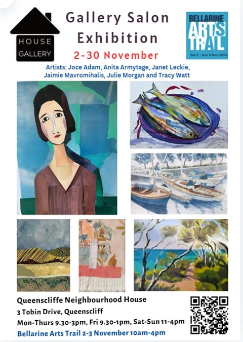 Gallery Salon Exhibition at House Gallery November 2 until 30 November 2024