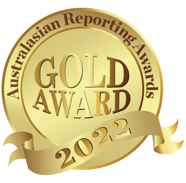 ARA Gold Award 2022 badge